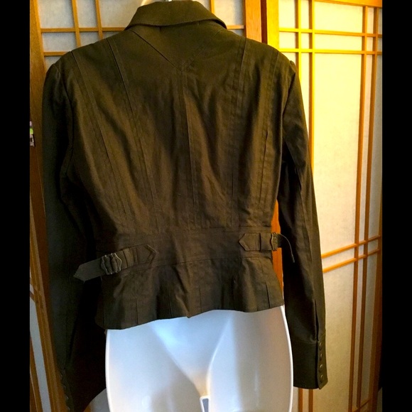 Rampage Hunter green cropped jacket. - Picture 2 of 4